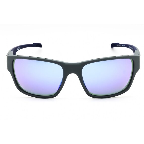 NEW ADIDAS SUNGLASSES SP0069 20Z SQUARE MEN GRAY/VIOLET EYEWEAR ADIDAS - Picture 2 of 3